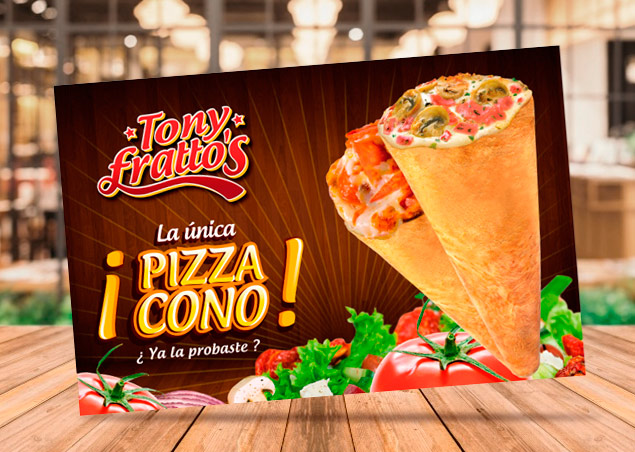 Diseño de Flyer para Pizzeria